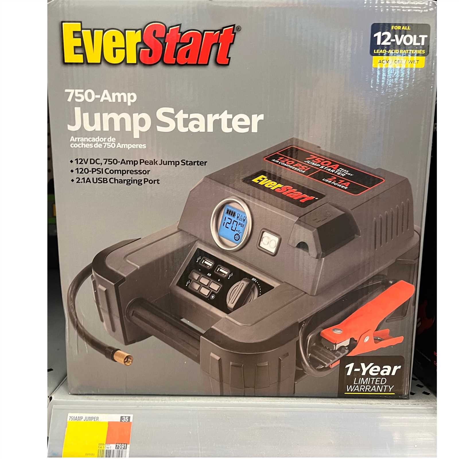 everstart jus750ce instruction manual