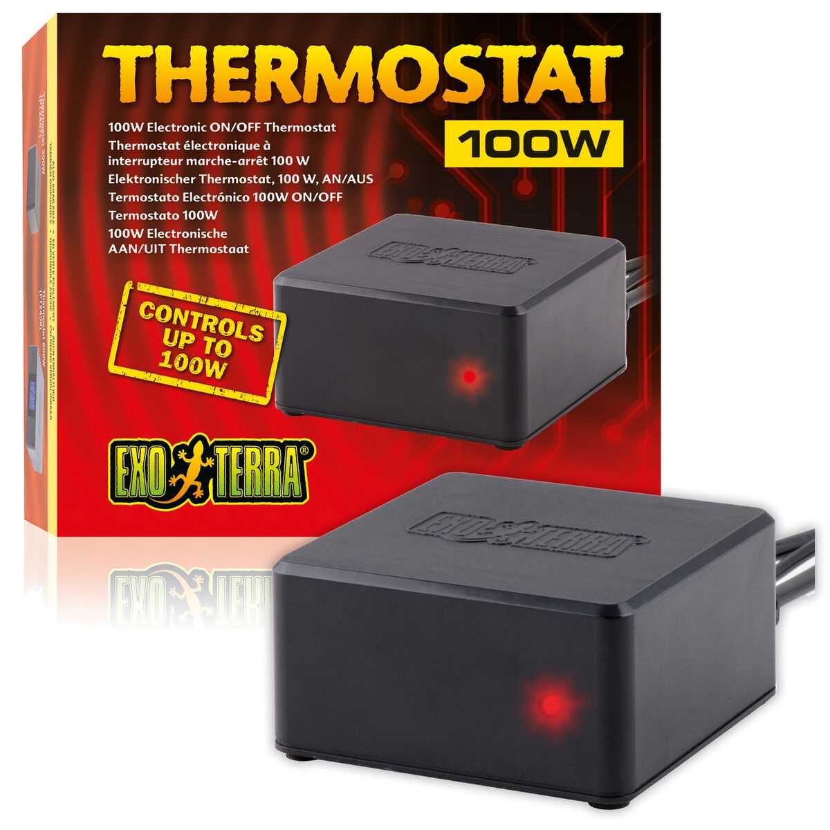 exo terra thermostat 600w instruction manual