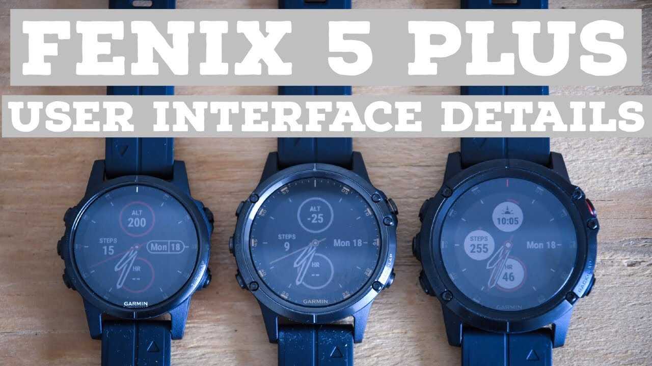 fenix 5 instruction manual