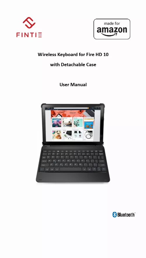 fire hd 10 instruction manual