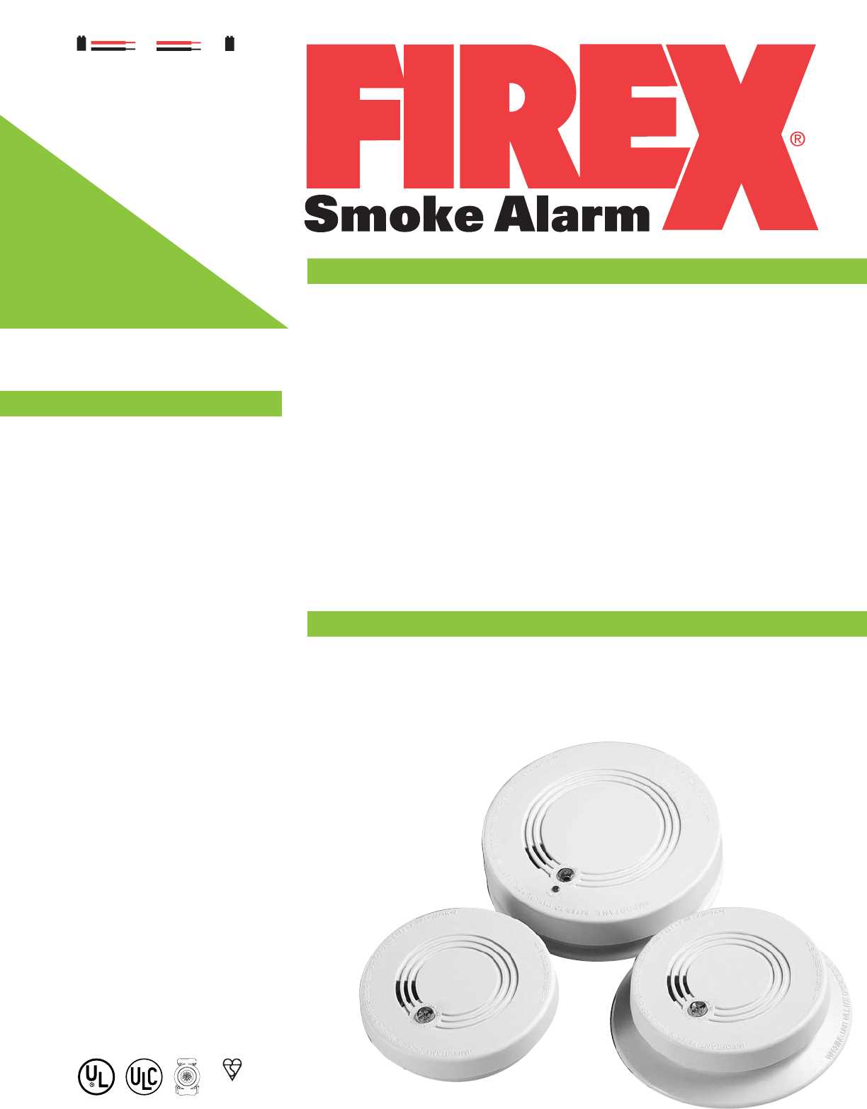 firex smoke alarm instruction manual