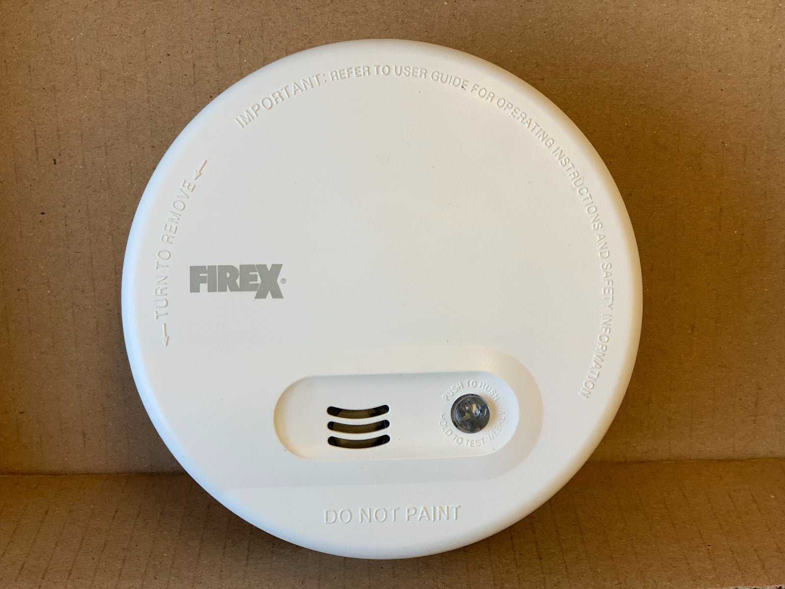 firex smoke alarm instruction manual