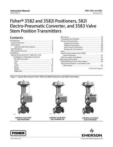 fisher 8510 instruction manual