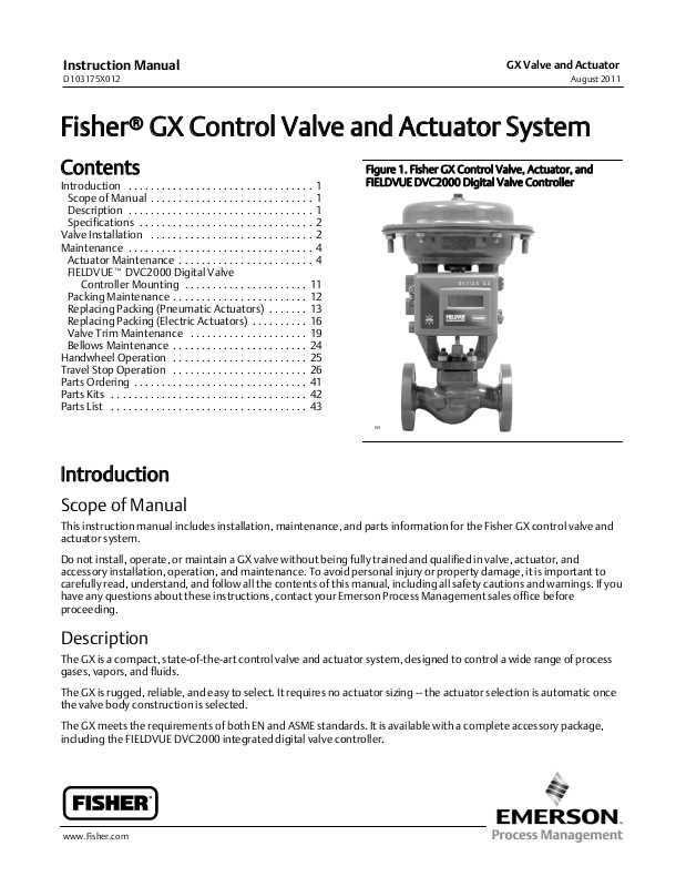 fisher 8510 instruction manual