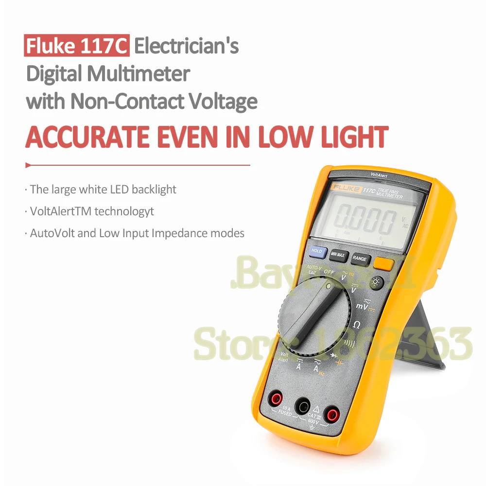 fluke 117 instruction manual