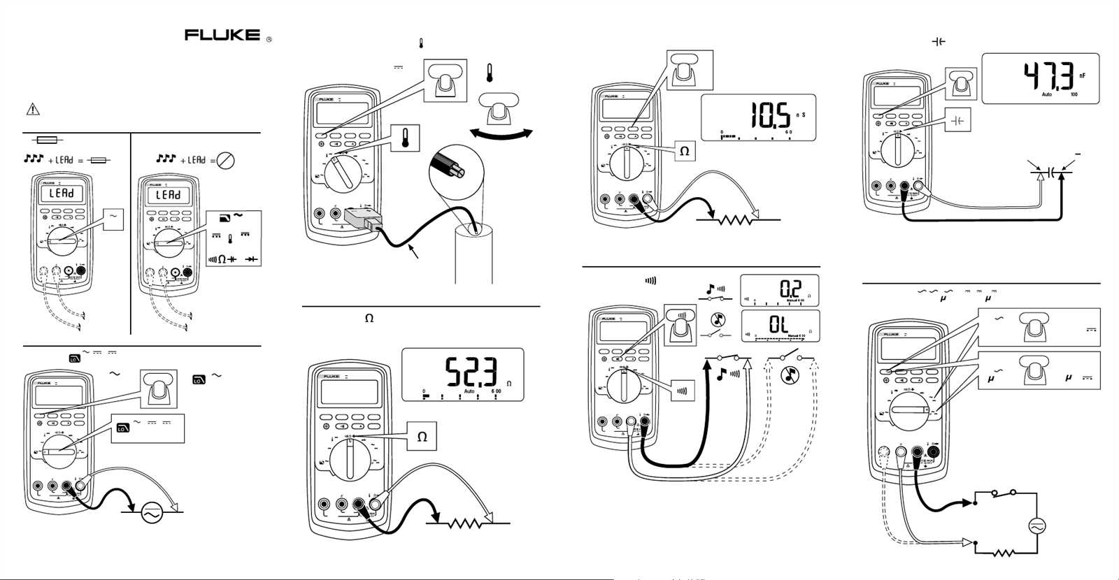 fluke 87 instruction manual