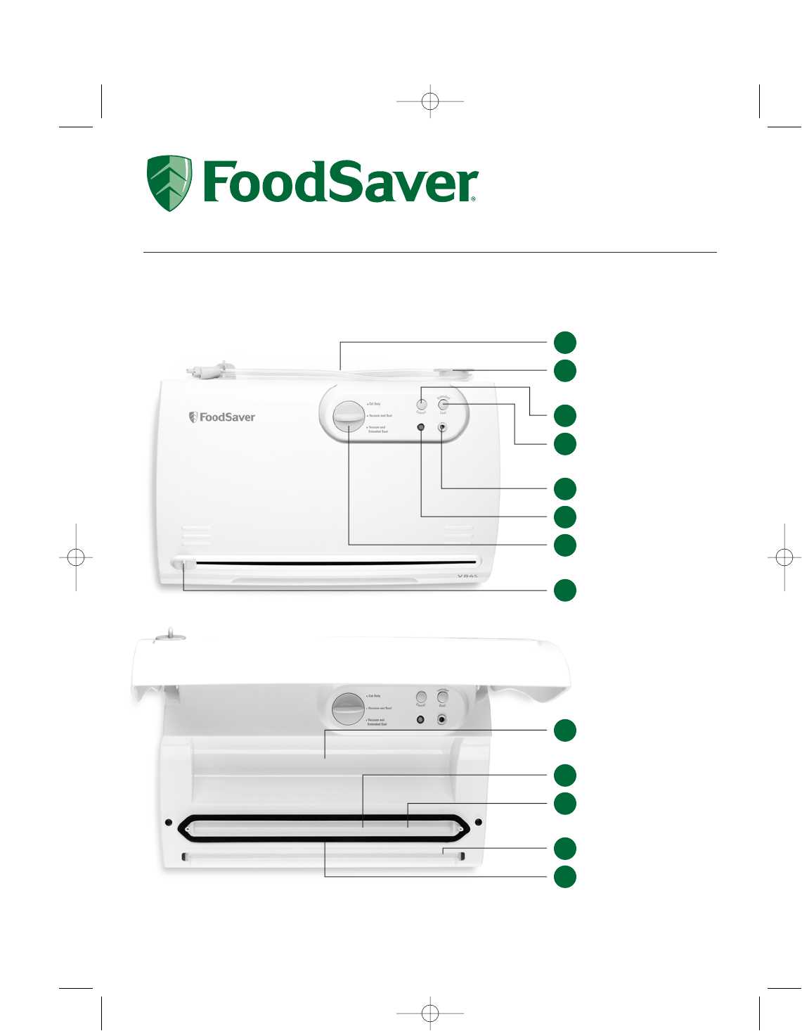 foodsaver v2490 instruction manual