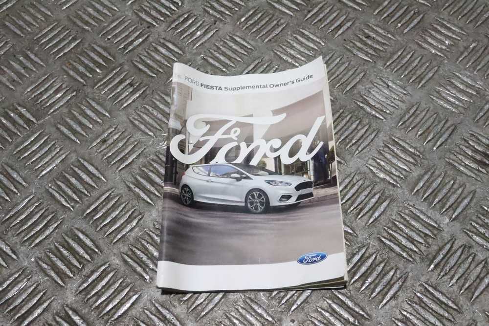 ford fiesta instruction manual