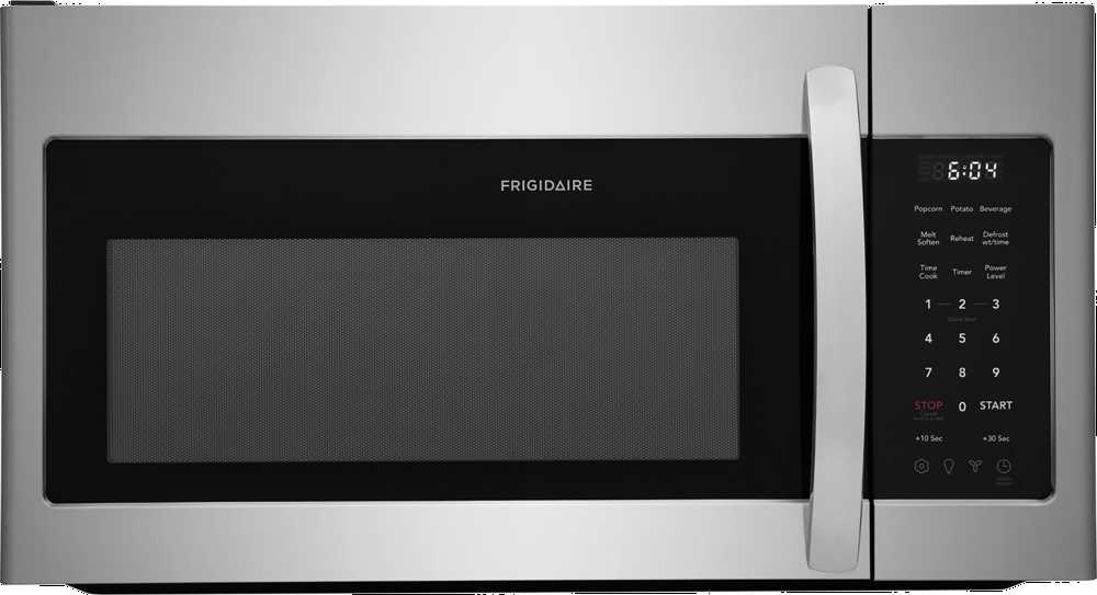 frigidaire microwave instruction manual