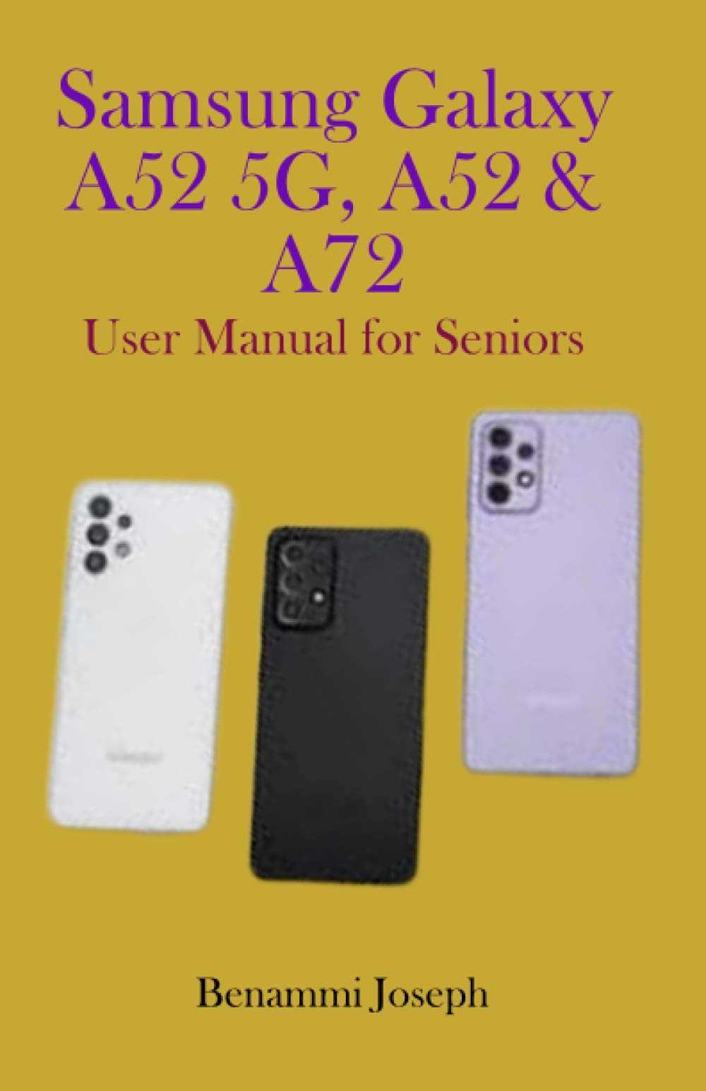 galaxy a52 5g instruction manual