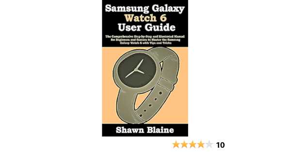 galaxy watch 6 instruction manual