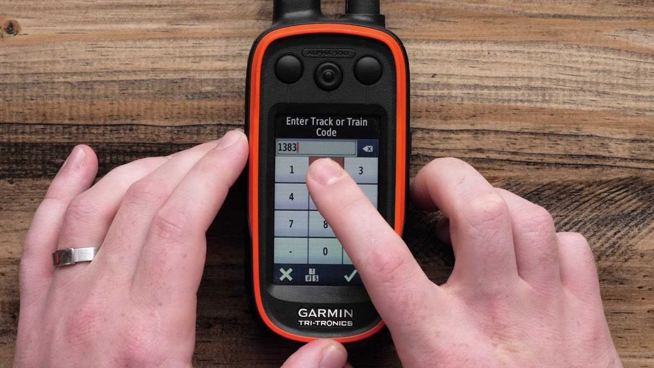 garmin alpha 100 instruction manual