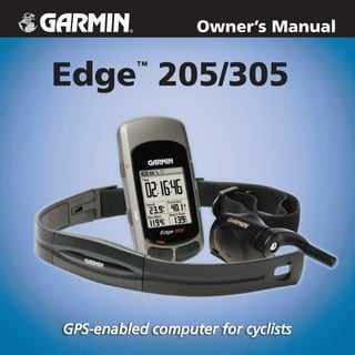 garmin forerunner 305 instruction manual