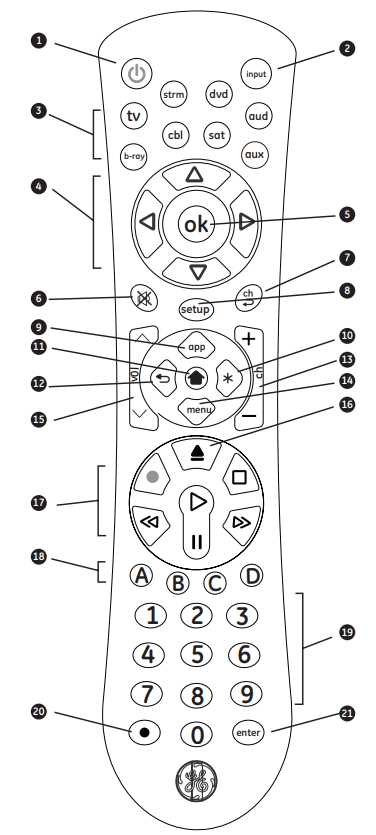 ge universal remote 11695 instruction manual