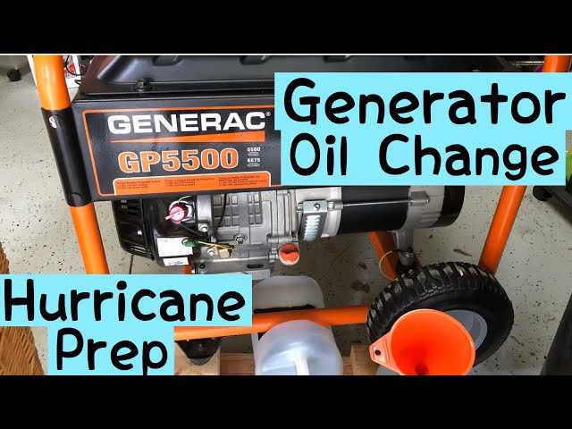 generac gp5500 instruction manual