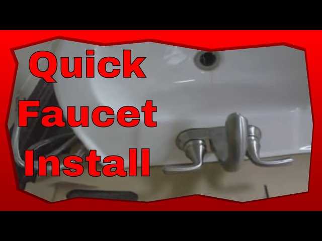 glacier bay faucet instruction manual