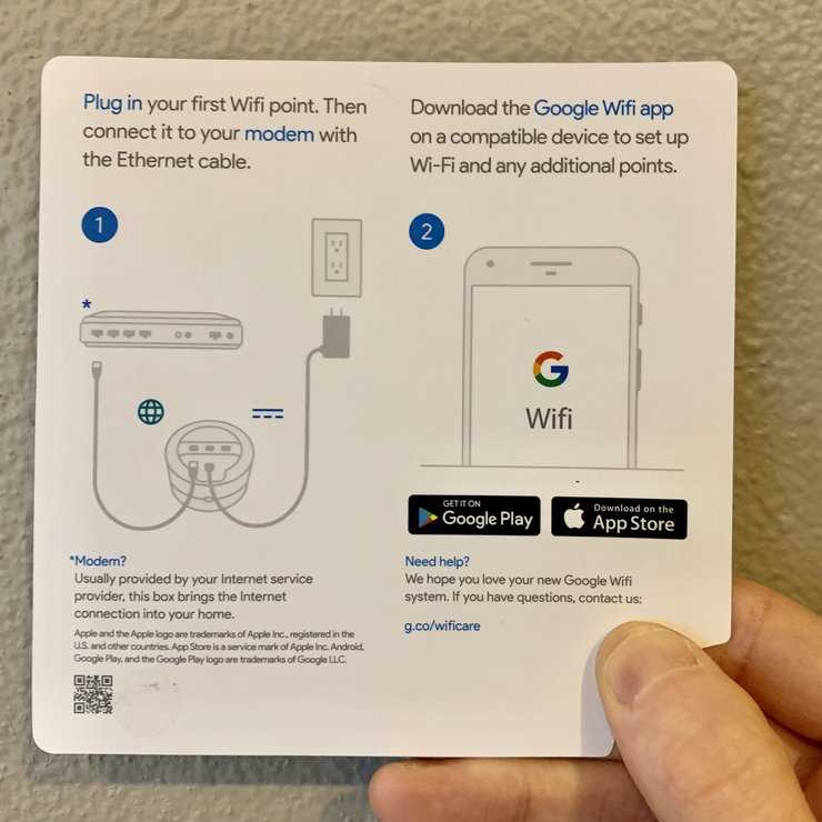 google wifi instruction manual