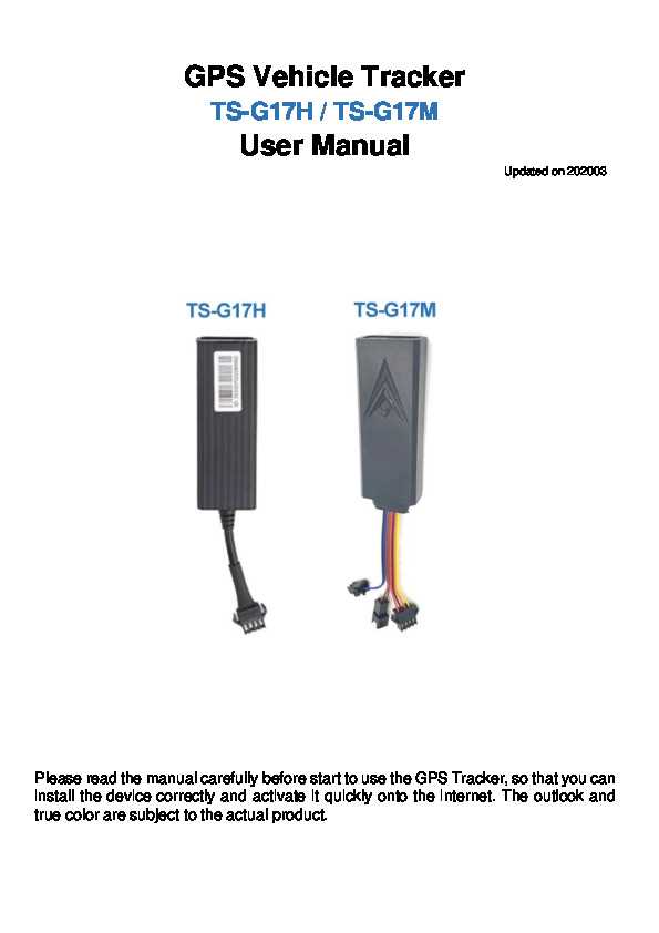 gps tracker instruction manual