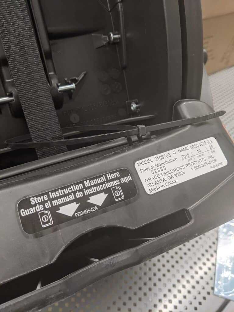 graco forever car seat instruction manual