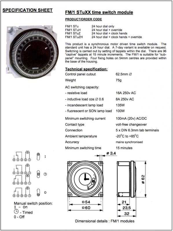 grasslin timer manual instructions