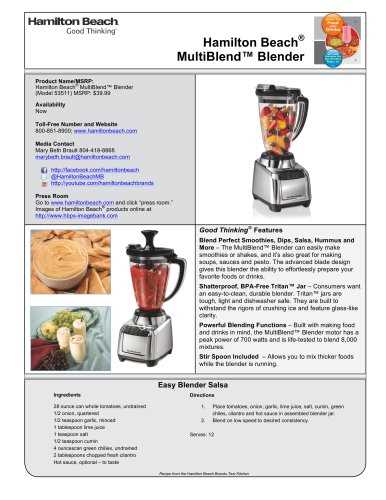 hamilton beach juicer instruction manual