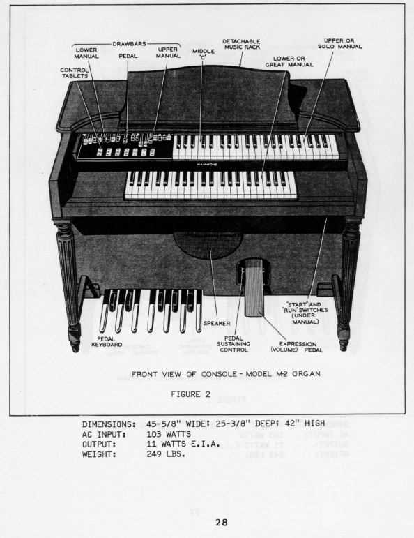 hammond organ instruction manual