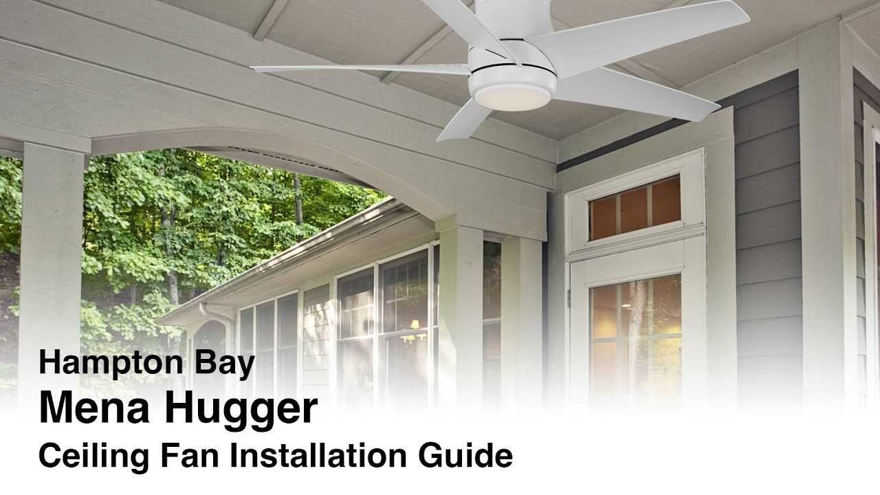 hampton bay ceiling fan instructions manual