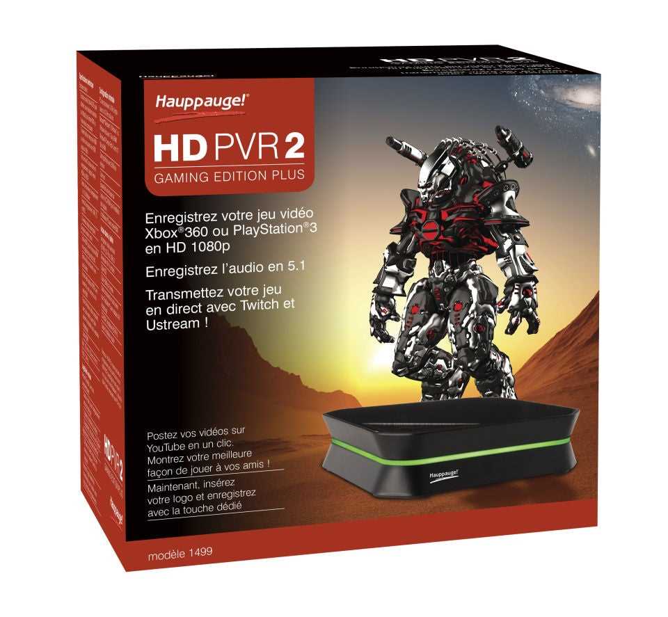 hauppauge hd pvr instruction manual