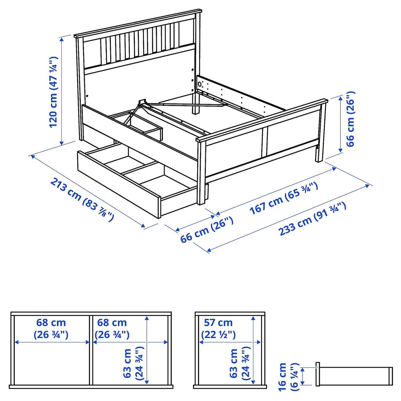 hemnes bed instruction manual