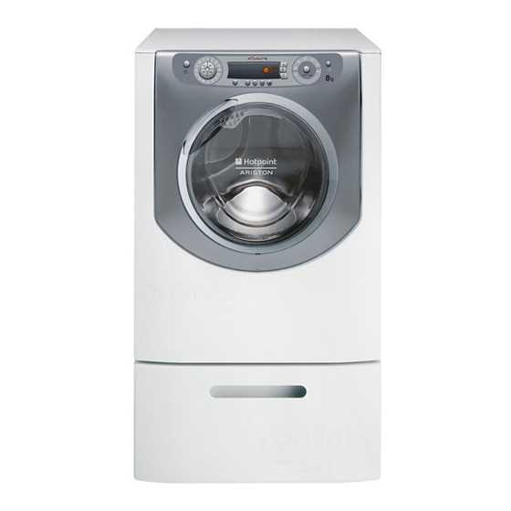 hotpoint ariston washing machine instruction manual