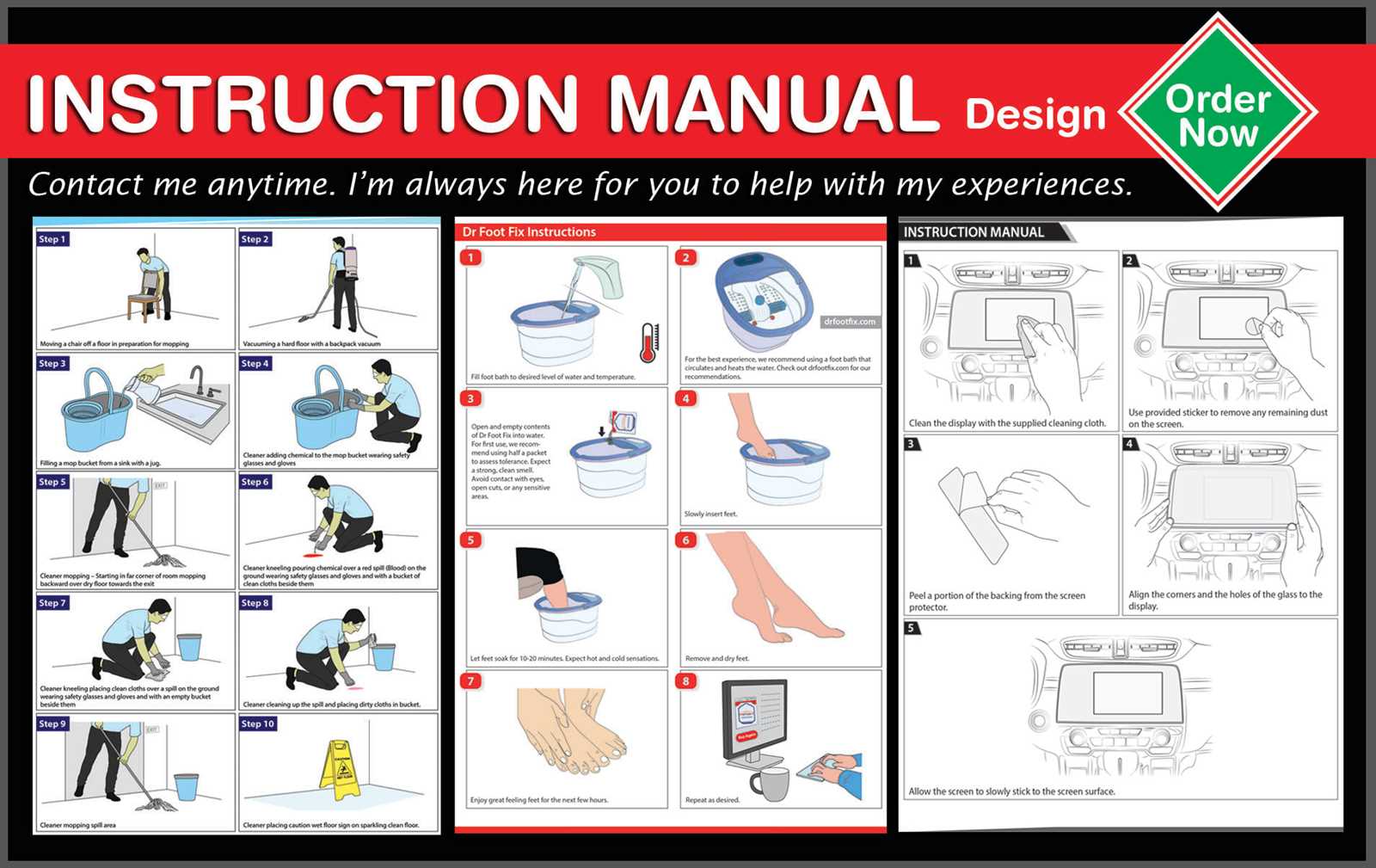 how to make a instruction manual