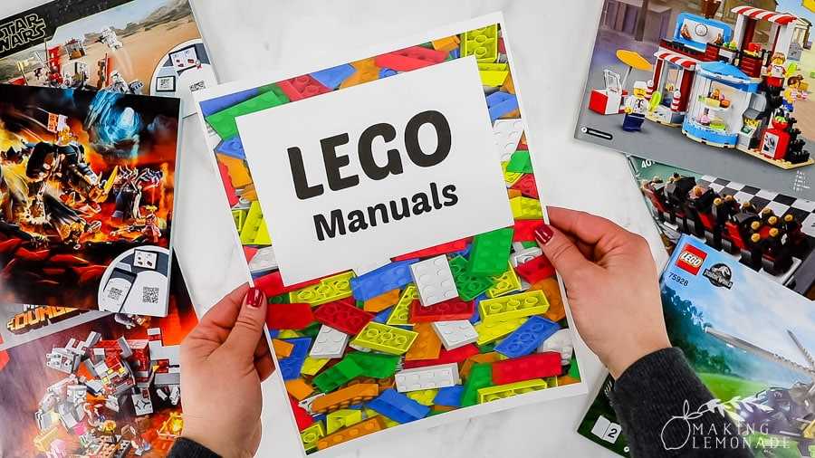 how to make a lego instruction manual