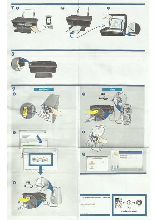 hp deskjet 2050 instruction manual