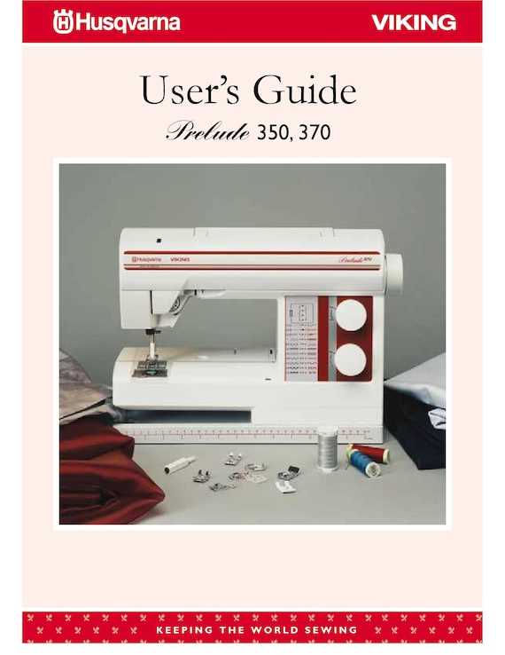 husqvarna sewing machine instruction manual