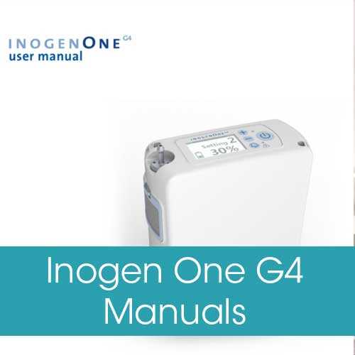 inogen one instruction manual