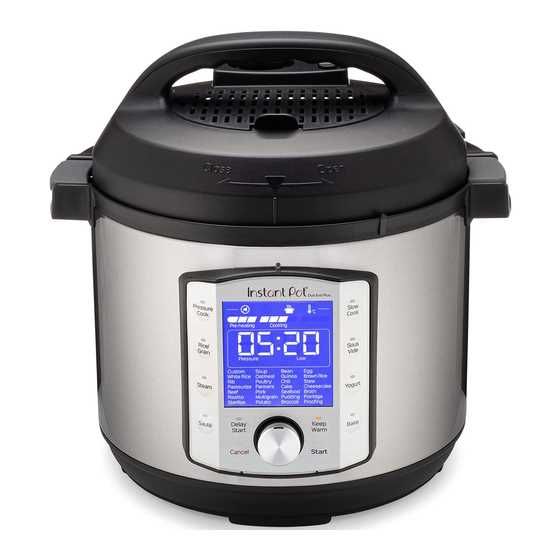 instant pot instruction manual duo plus