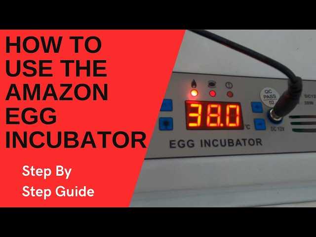 instruction egg incubator manual