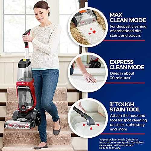 instruction manual for bissell proheat carpet cleaner