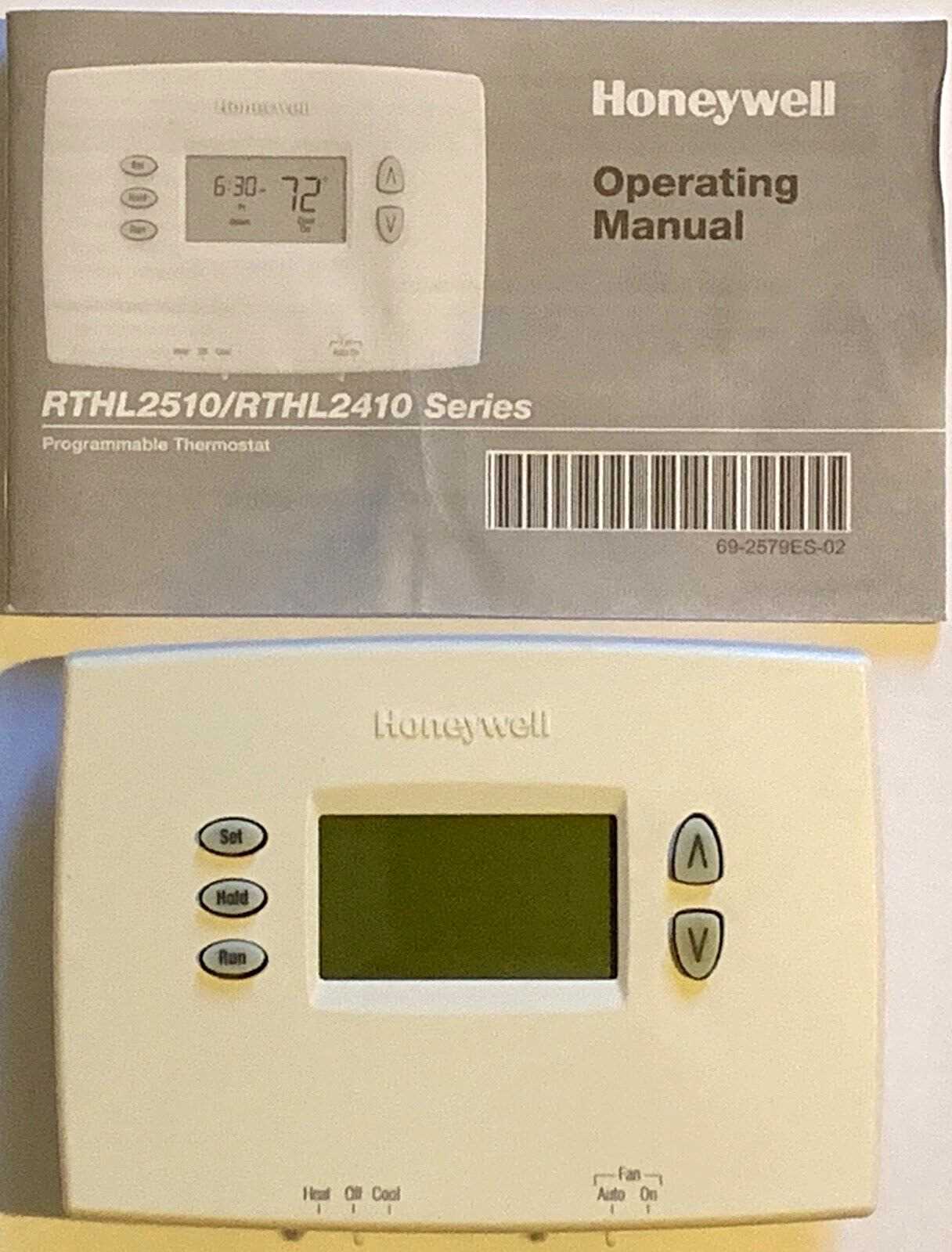 instruction manual for honeywell programmable thermostat