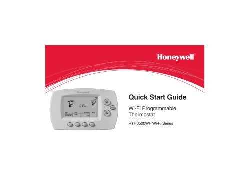 instruction manual for honeywell programmable thermostat