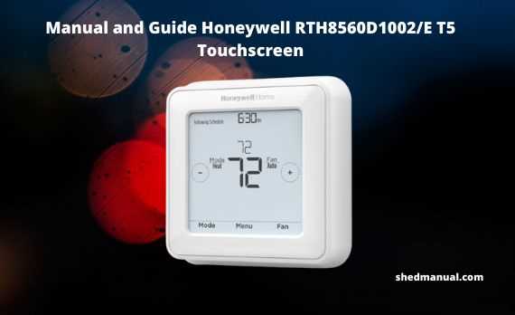 instruction manual for honeywell programmable thermostat