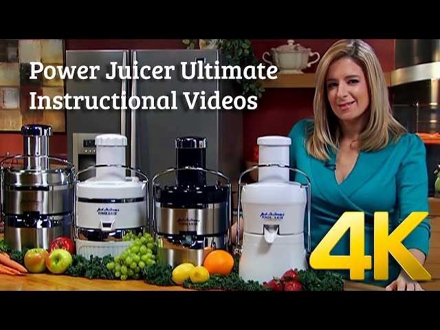 instruction manual for jack lalanne power juicer