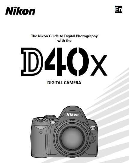 instruction manual for nikon d40 camera