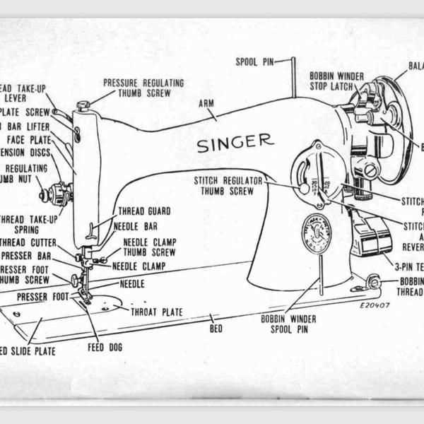 instruction manual for singer sewing machine