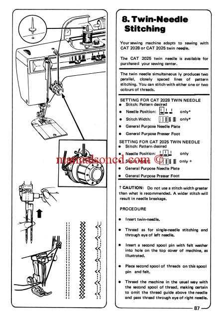 instruction manual for singer sewing machine