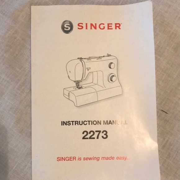 instruction manual for singer simple sewing machine