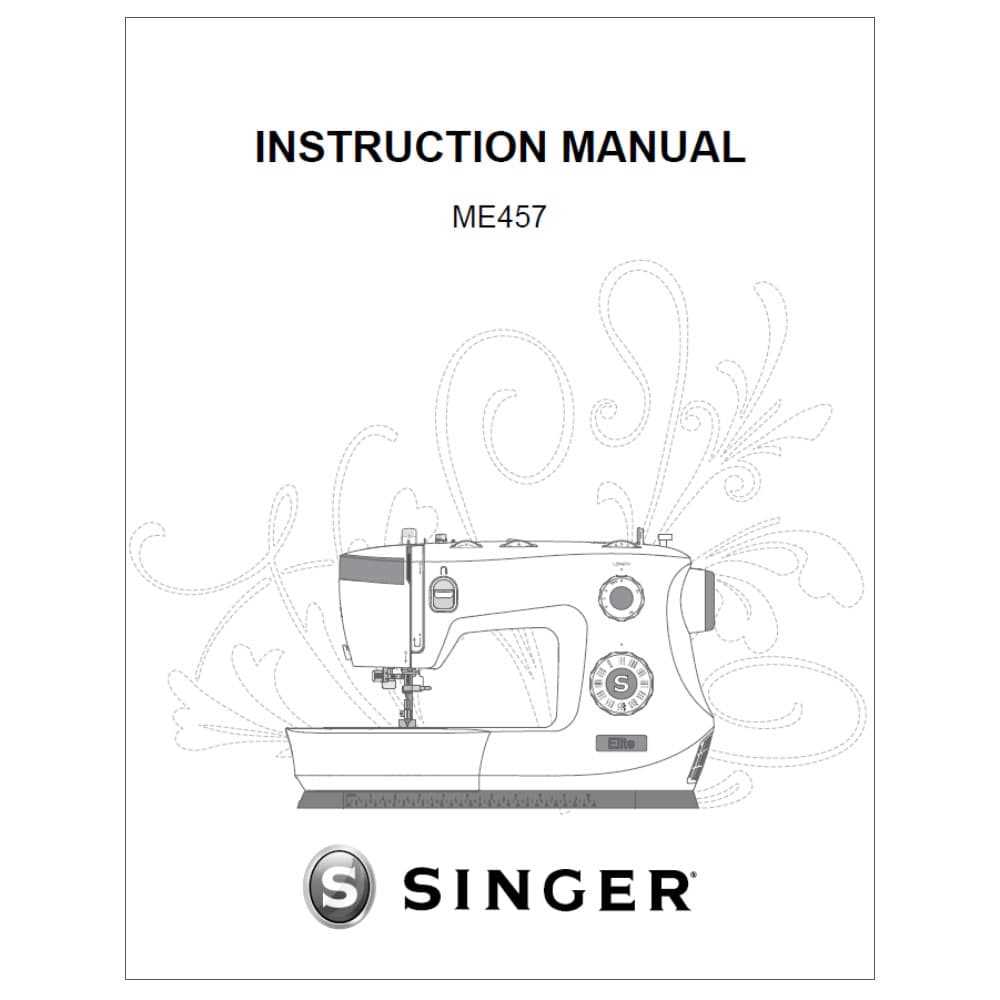 instruction manual for singer simple sewing machine