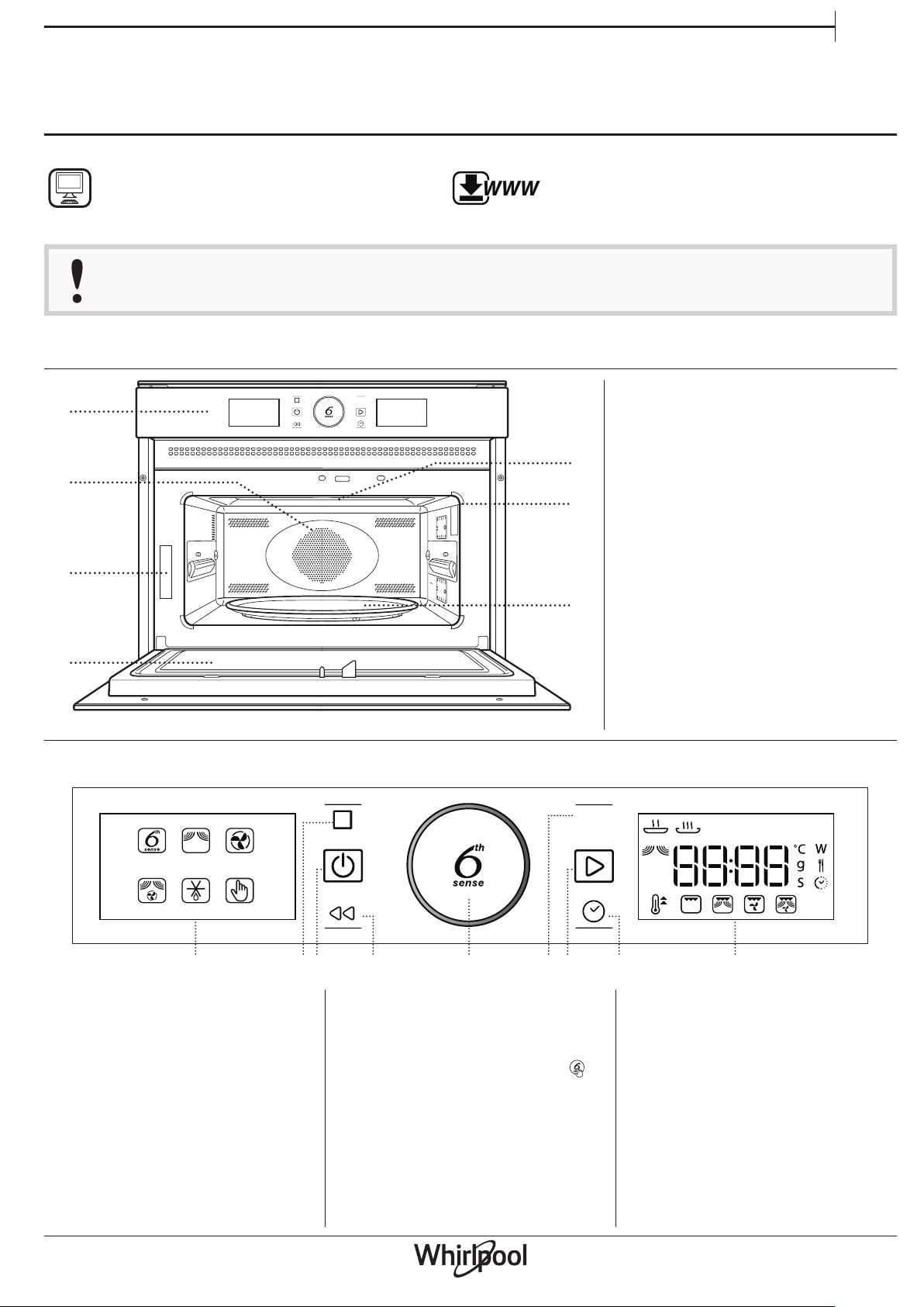 instruction manual for whirlpool oven