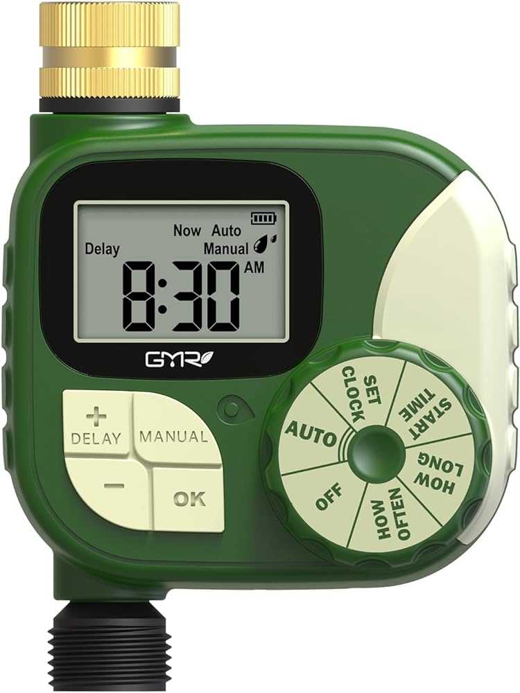 instruction manual irrigation timer