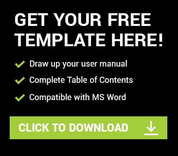 instruction manual template free